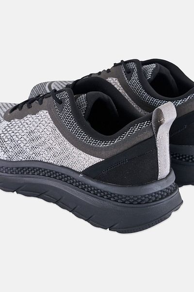Geox Men Spherica Lace Up Casual Shoes, Charcoal
