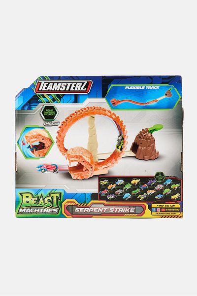 Teamsterz Beast Machine Serpent Strike Car Track