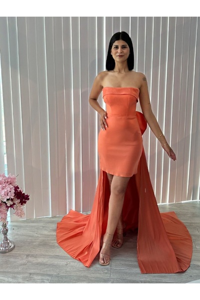 Always Dress Kuyruk detaylı elbise