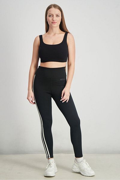 adidas Women Sportswear Fit Pull On Training Leggings, Black