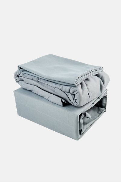 YOTO Durability Set Of 3 Comfortable With Lasting Fitted Sheets Set, Grey
