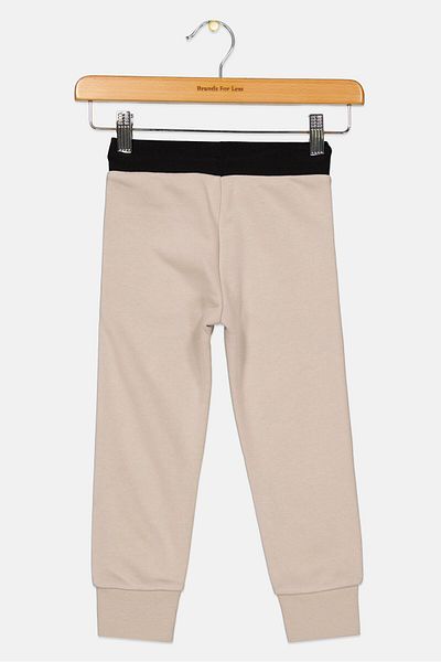 Dkny Toddlers Boy Brand Logo Pant, Beige