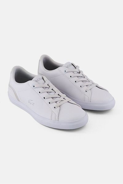 Lacoste Kids Boy Lerond Slip On Shoes, Whte