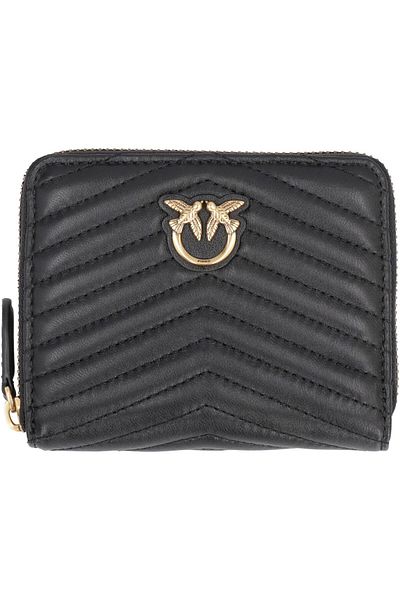 PİNKO Pinko Pinko Taylor Leather Zip Around Wallet