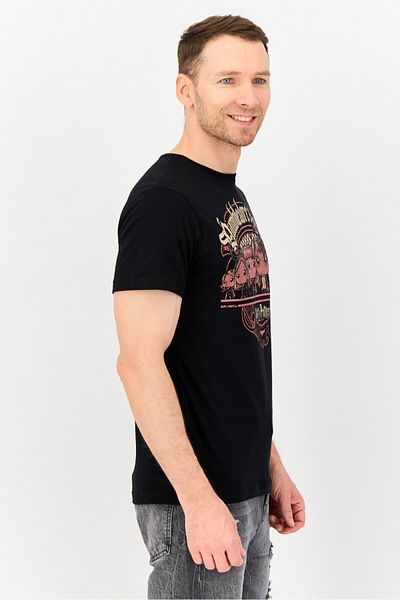 Funko X Harry Potter Men Crew Neck Short Sleeves Dunmbledoors Army T-shirt, Black