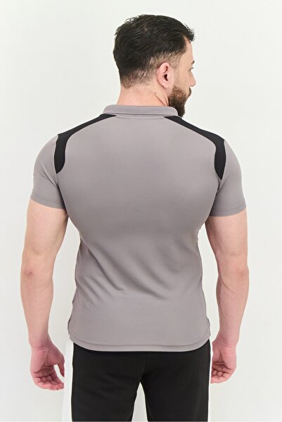 Puma Men Sportswear Fit Short Sleeves Training Polo Shirt, Grey