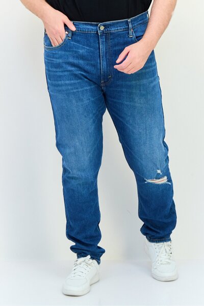 Levi's Men Slim Fit Washed Stretchable Denim, Blue