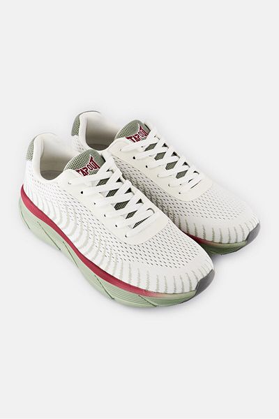 Tapout Men Lace Up Outdoor Shoes, Off White