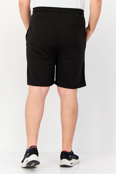 Lotto Men Sportswear Fit Drawstring Outdoor Shorts, Black