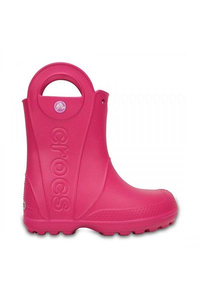 Crocs Handle It Rain Boot 33-34 EU - J2 US Pink - Candy Pink