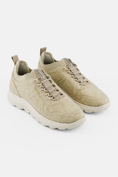 Geox Women Spherica Slip On Casual Shoes, Light Taupe