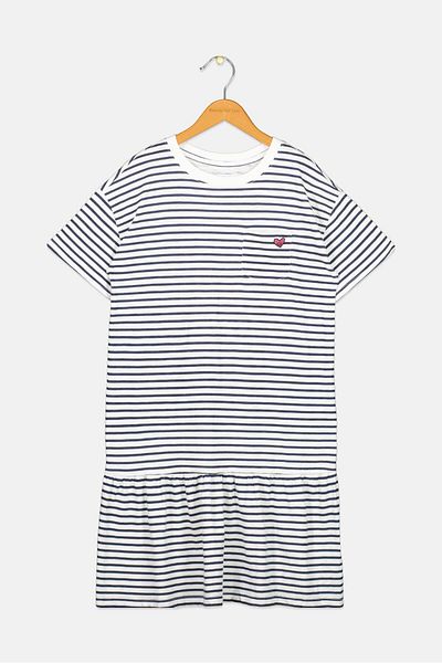 GAP Kids Girl Stripe Dress, Multicolor