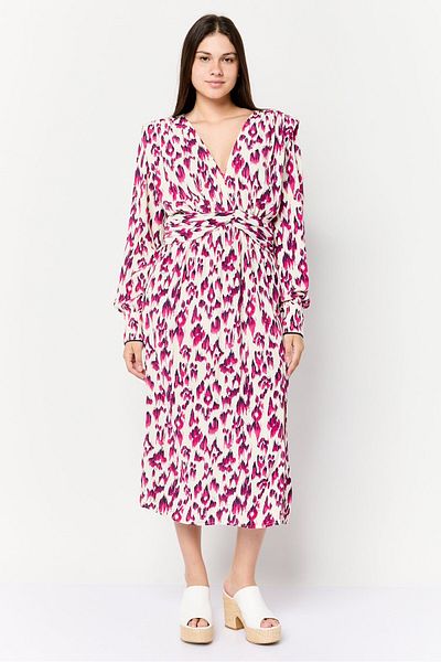 Scotch & Soda Women Allover Print Midi Dress, Multicolor