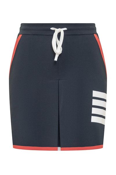 THOM BROWNE Fustă mini plisată cu 4 bare Thom Browne