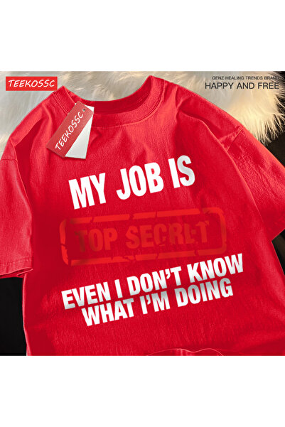 StartMore Y2K Vintage t Shirt Tee My Business Top Segret Ecen I Don'T Know Wh...