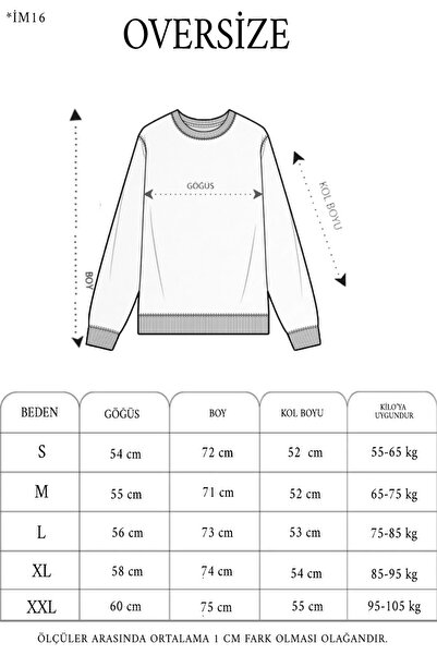 CVS    Three Thread Crew Neck Printed Sweatshirt - White