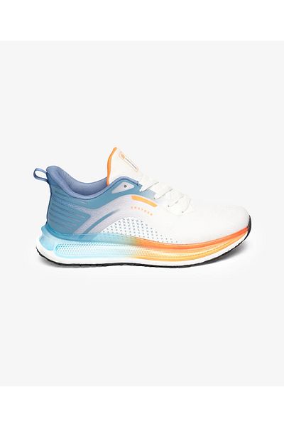 Greyder 17170 White Blue Genuine Leather Men's Sports Shoes