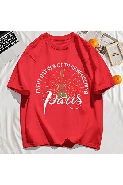 StartMore تي شيرت Y2k Vintage تي شيرت مطبوع عليه كل يوم يستحق الذاكرة