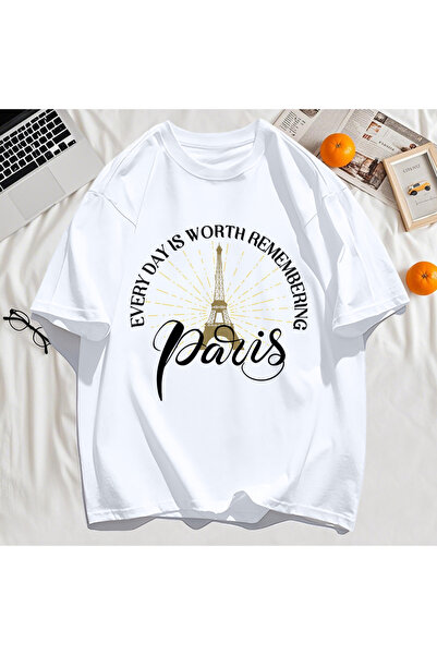 StartMore تي شيرت Y2k Vintage تي شيرت مطبوع عليه كل يوم يستحق الذاكرة