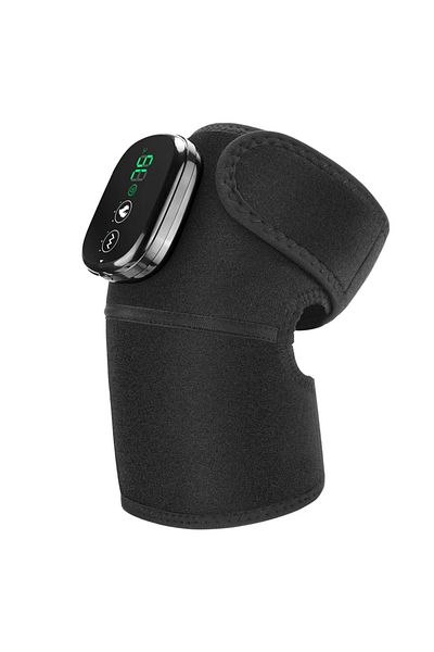 Clavi Knee Massager, Multifunctional, Relieves Knee, Shoulder, Elbow Pain, Universal Size, Black