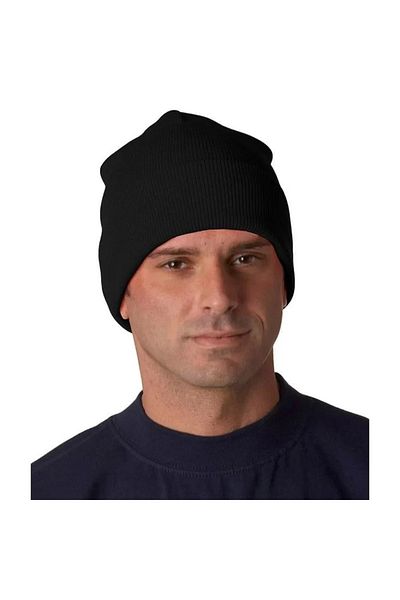 Asgardian Full Mold Winter Knitwear Beret - Black