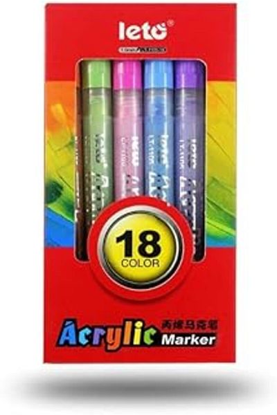 AMAZON TOHUM Valkyrie leto 18 pieces acrylic marker pen set