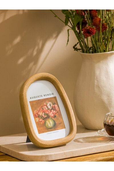 LC Waikiki Vizyon Yeni Sezon Dekoratif Ahşap Fotoğraf Çerçevesi 17 cm