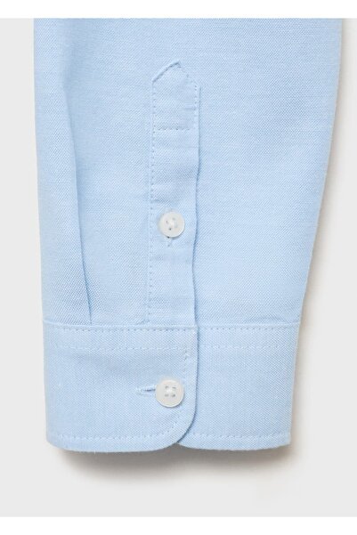 MANGO Kids Slim fit Oxford gömlek