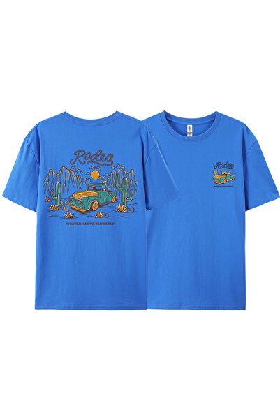 StartMore تي شيرت Y2k Vintage تي شيرت Rodeg Western Love رومانسي لطيف للصحراء