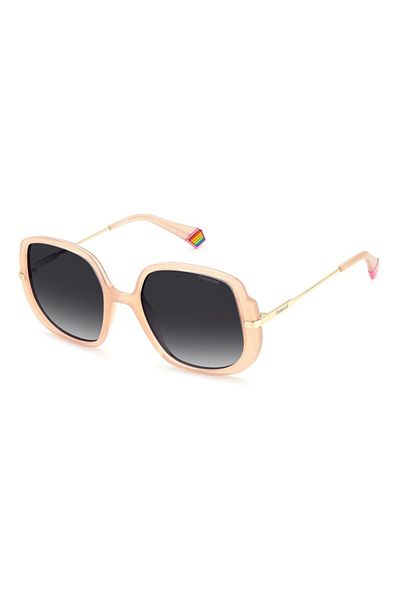 Polaroid Polaroid sunglasses PLD 6181/S 35J 53 20 140 WOMAN,Square with Smoke Polarized lenses