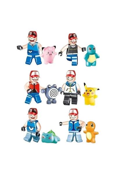 victiny Set 6 mingii pokemon VICTINY® necesita asamblare