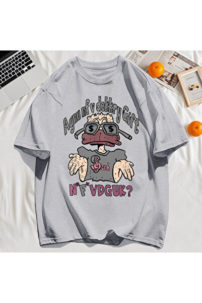 StartMore تي شيرت Y2k Vintage تي شيرت مطبوع عليه رجل يرتدي نظارات