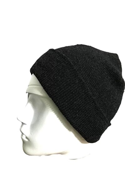 BB Beretă Neagră Tricotaj Copii - Iarnă Full Mold