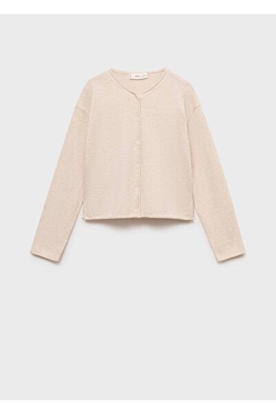 MANGO Kids Uzun kollu örgü hırka