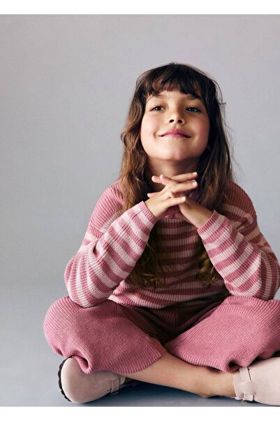 MANGO Baby Düğme detaylı örgü kazak