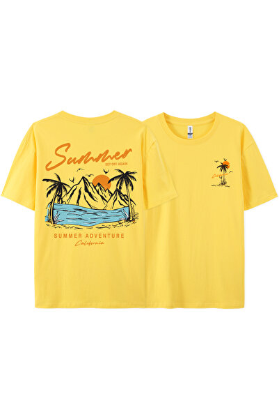 StartMore مجموعة Y2k Vintage T-shirt Tee Summer Again Adventure California