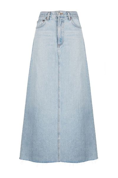 Agolde Fustă maxi din denim Agolde