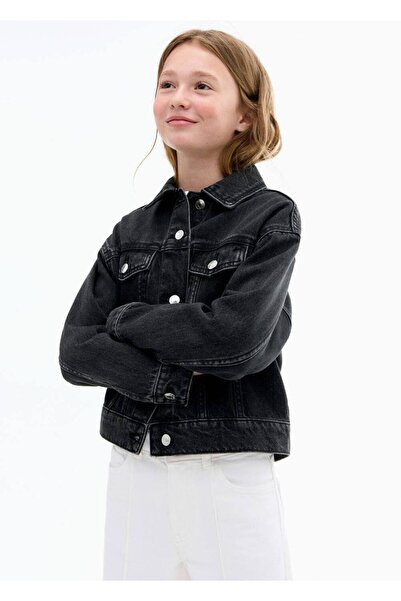 MANGO Kids Klasik denim ceket