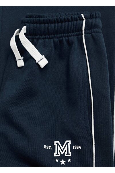 MANGO Kids Yan şeritli jogger pantolon