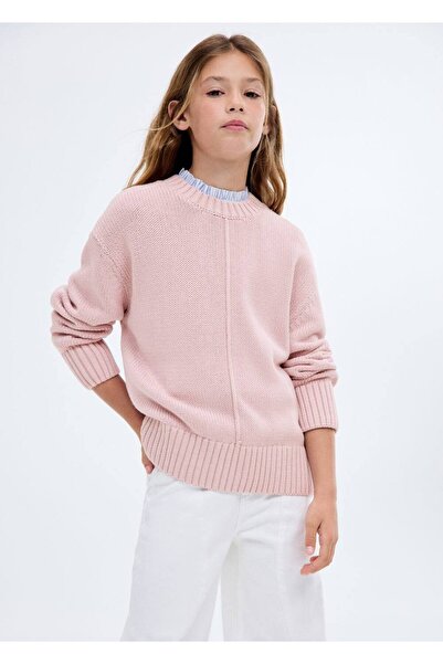 MANGO Kids Uzun kollu triko kazak