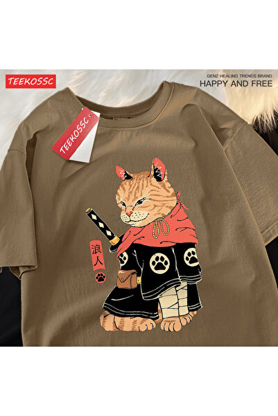 StartMore تي شيرت Y2k Vintage تي شيرت ياباني Harajuku Wandering Heroes