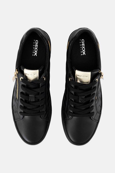Geox Women Blomiee D Lace Up Sneakers, Black