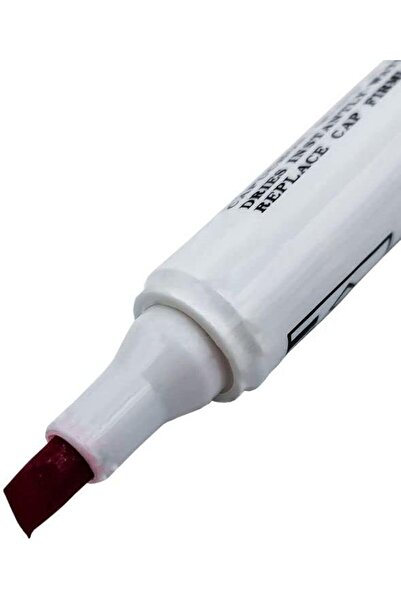 Generic Waterproof Writing, Xylene/Toluene Free Snowmay Marker Pen Chisel Tip 12 Pcs/Pack, Instant Dry/- Red