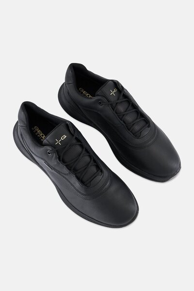 Geox Men U PG1X B ABX Lace Up Casual Shoes, Black