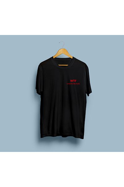 YEACHY Unisex μπλουζάκι με στάμπα WTF