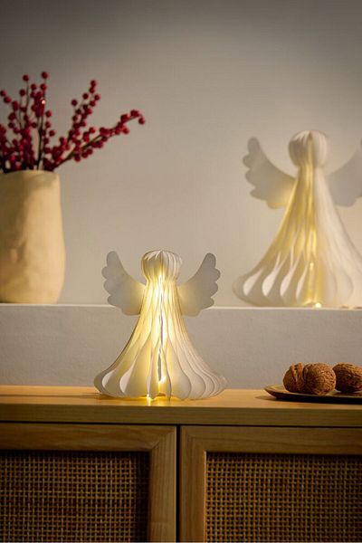 Tchibo LED Paper Small Angel 15cm, White