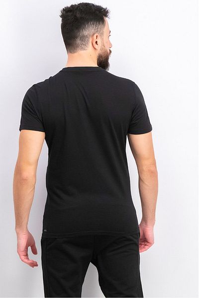 Puma Men Graphic Print Short Sleeve Running Tee, Black