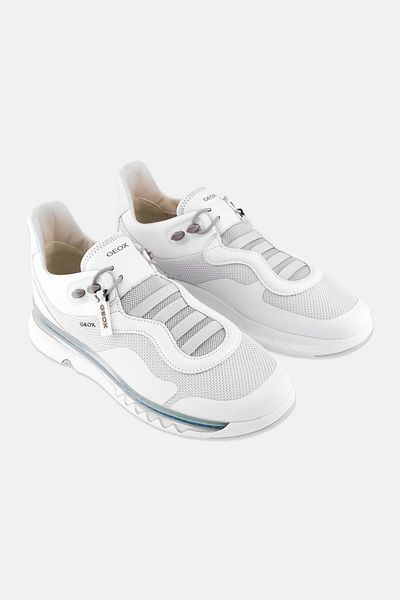 Geox Men U Levita A Slip On Casual Shoes, White