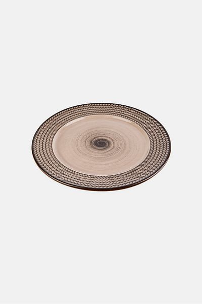 Maser Dinner Flat Plate, Grey