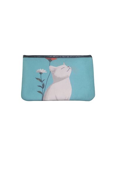 DİGİ PUFF Digipuff Patterned Fabric Portfolio Bag.